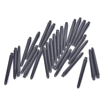 Schwarz 50 teile/los Nylon Dart Wellen 2ba 48mm Schraub gewinde Kunststoff Dart Stiele Dart Image