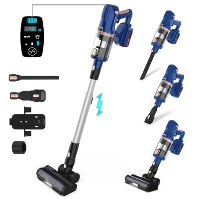 Yisora v110 Batterie Handheld Akku-Staubsauger 265w 25000pa starke Saugkraft LED-Display für Image