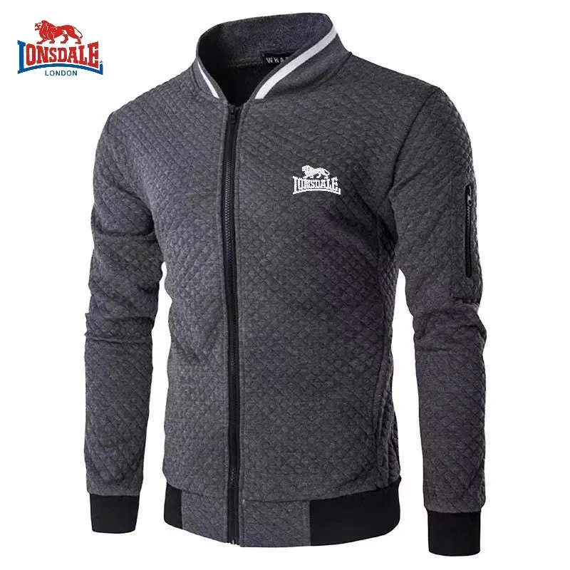 Herbst Herren Hochwertige bestickte Reißverschlussjacke Neue luxuriöse und modische lässige Baseballjacke Multifunktionsjacke Top Image