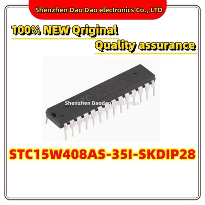 STC15W408AS-35I-SKDIP28 15W408AS-35I-SKDIP28 Enhanced 1T 8051MCU microcontroller chip IC new original Image