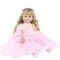 60 CM Silikon Reborn Kleinkind Puppe Kleid Up Blonde Lange Haar Babys Spielzeug Für Mädchen Boneca