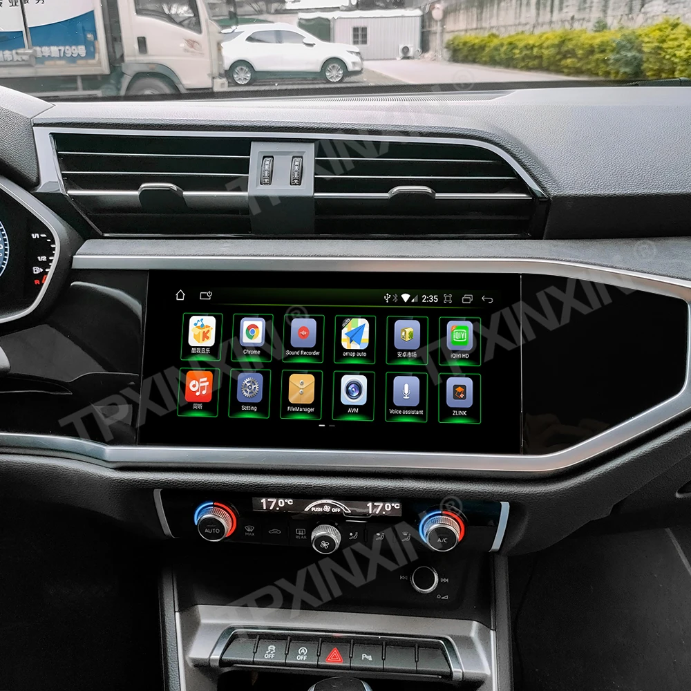 10,1 "Autoradio Für Audi Q3 Q3L 2019 2020 2021 Auto Multimedia Stereo GPS Navigation Carplay Einheit Niedrige Konfiguration Update hohe Image
