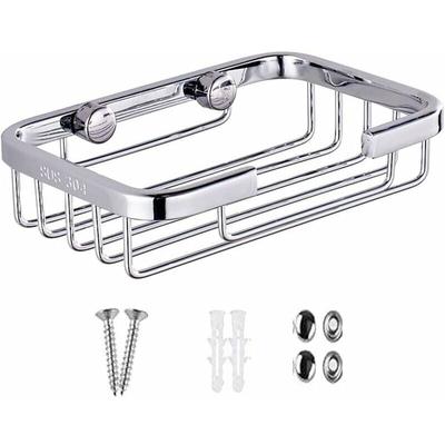 Robuster Seifenkastenhalter aus Edelstahl 304, Wandmontage, Seifenschale, Seifenspender, Image