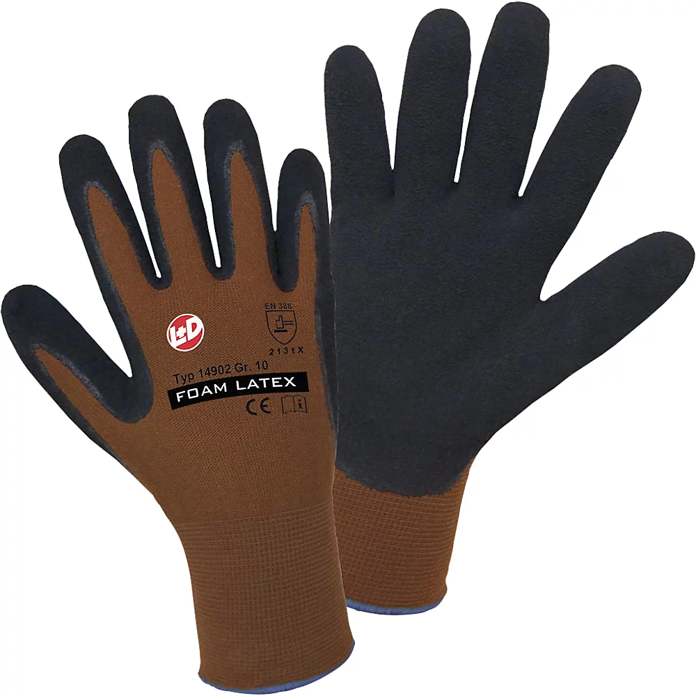 Gants à maille fine FOAM LATEX Leipold+Döhle