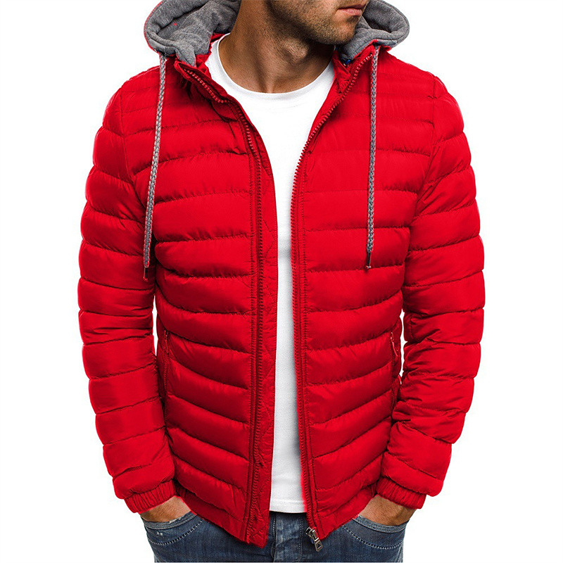 Men's Quilted Jacket Puffer Jacket Puffer Winter Jacket Winter Puffer Coat Winter Autumn / Fall Outdoor Insulated Packable Lightweight Outerwear Windbreaker Jacket Lightweight Puffer Jacket Full Zip