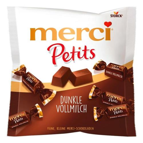 Mini-Schokolade »Petits Dunkle-Vollmilch« 125g, Merci