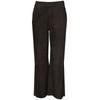 Lederhose MAZE "42021164", Damen, Gr. M, US-Größen, grau (anthra), Oberstoff 100% Ziegenvelour/ Innenfutter: 100% Baumwolle, Hosen