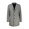 Langjacke LERROS "LERROS Eleganter Mantel mit Reverskragen und Wollanteil", Herren, Gr. 54, grau (smoky grau), 67% Polyester, 30% Wolle, 3% Nylon, Langarm, Jacken, Keine Angabe