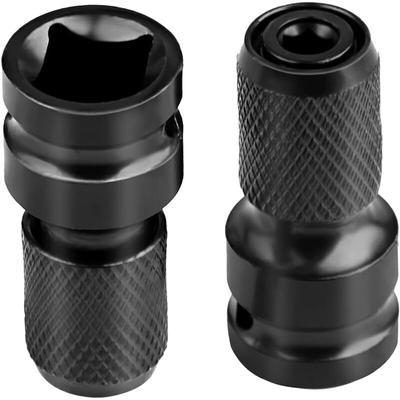 Schlagschrauber-Schraubendreher-Bit, Steckschlüssel-Adapter 1/2" Vierkant auf 1/4" Sechskant, für Image