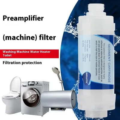 5 inch Universal Pre-filter For Water,Shower Washing Machine Filter,Water Softener,Soft& Improve Hair/ Skin Chlorine Removal