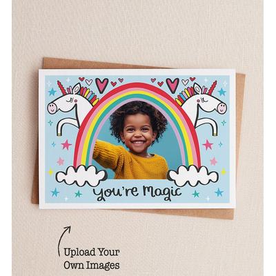 1-800-Flowers Everyday Gift Delivery Unicorn Believe Photo Birthday Greeting Card