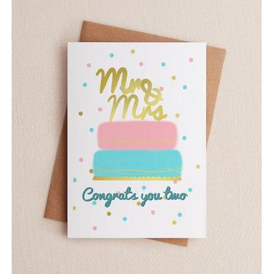 1-800-Flowers Everyday Gift Delivery Mr. & Mrs. Wedding Greeting Card