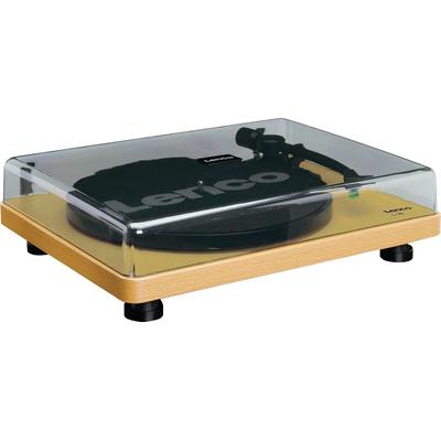 LENCO Plattenspieler "L-30 WOOD", braun, B:41cm H:12cm T:32cm, Plattenspieler