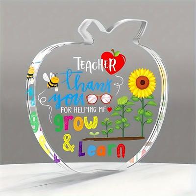 TEMU Unique For - Teacher Appreciation Paperweight Inspirational