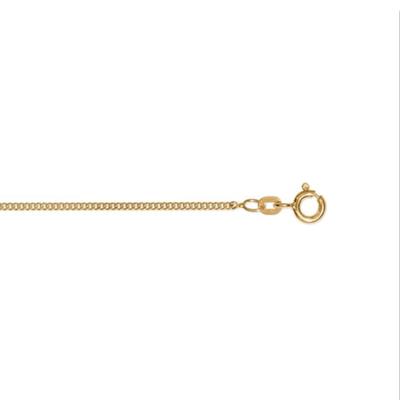 Goldkette ONE ELEMENT "Halskette aus 333 Gelbgold Ø 1,4 mm" Gr. 42, gold, Halsketten, Damen, 42, Gelbgold 333, Damen Gol