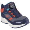 Winterboots SKECHERS "ADVENTURE BLITZ - ARCTIC BRISK", Kinder, Gr. 35, blau (navy orange), Lederimitat, Textil, sportlich, Schuhe, Winterschuh, Boots, Sneaker mit wasserabweisender TEX-Membrane