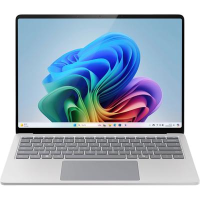 MICROSOFT Notebook "Surface Laptop, Copilot+ PC, 13" Touch-Display, 16 GB RAM, 7. Edition" Notebooks Gr. 16 GB RAM 1000 GB SSD, Snapdragon X, Microsoft Windows 11 Home, grau (platinum)