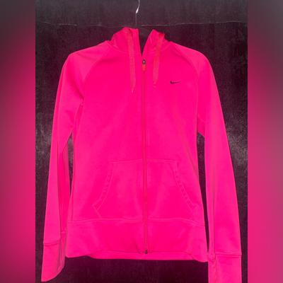 Nike Jackets & Coats | Hot Pink Nike Jacket | Nike Therma-Fit | Color: Pink | Size: S