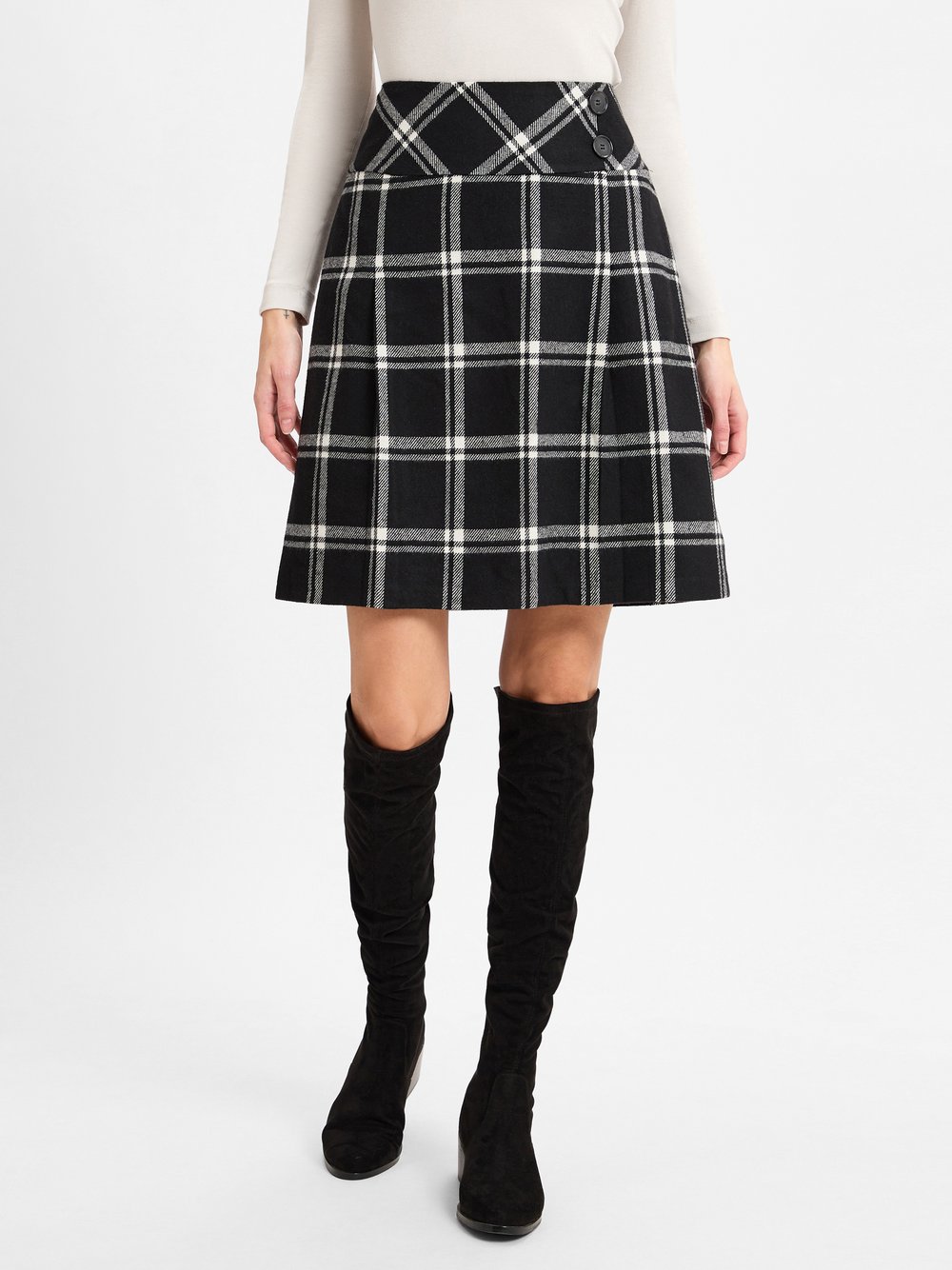 Franco Callegari Minirock Damen schwarz, 42