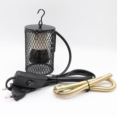 Küken-Wärmelampe, 100 w, Terrarium-Wärmelampe, Keramik-Lampenschutz, Emitter, Wärme-Heizlampe mit