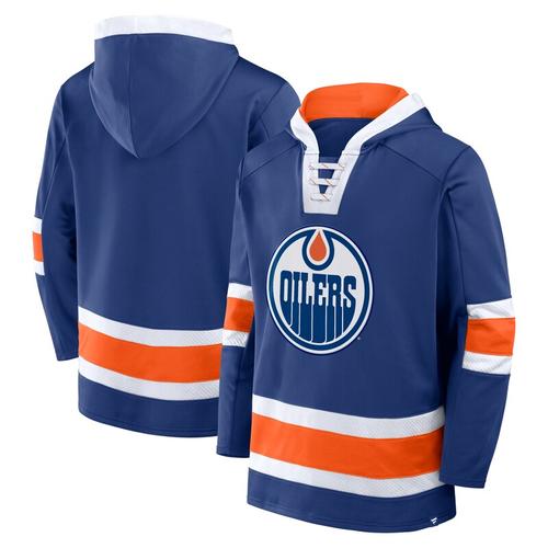 Edmonton Oilers Geschnürt Hockey Hoodie - Herren