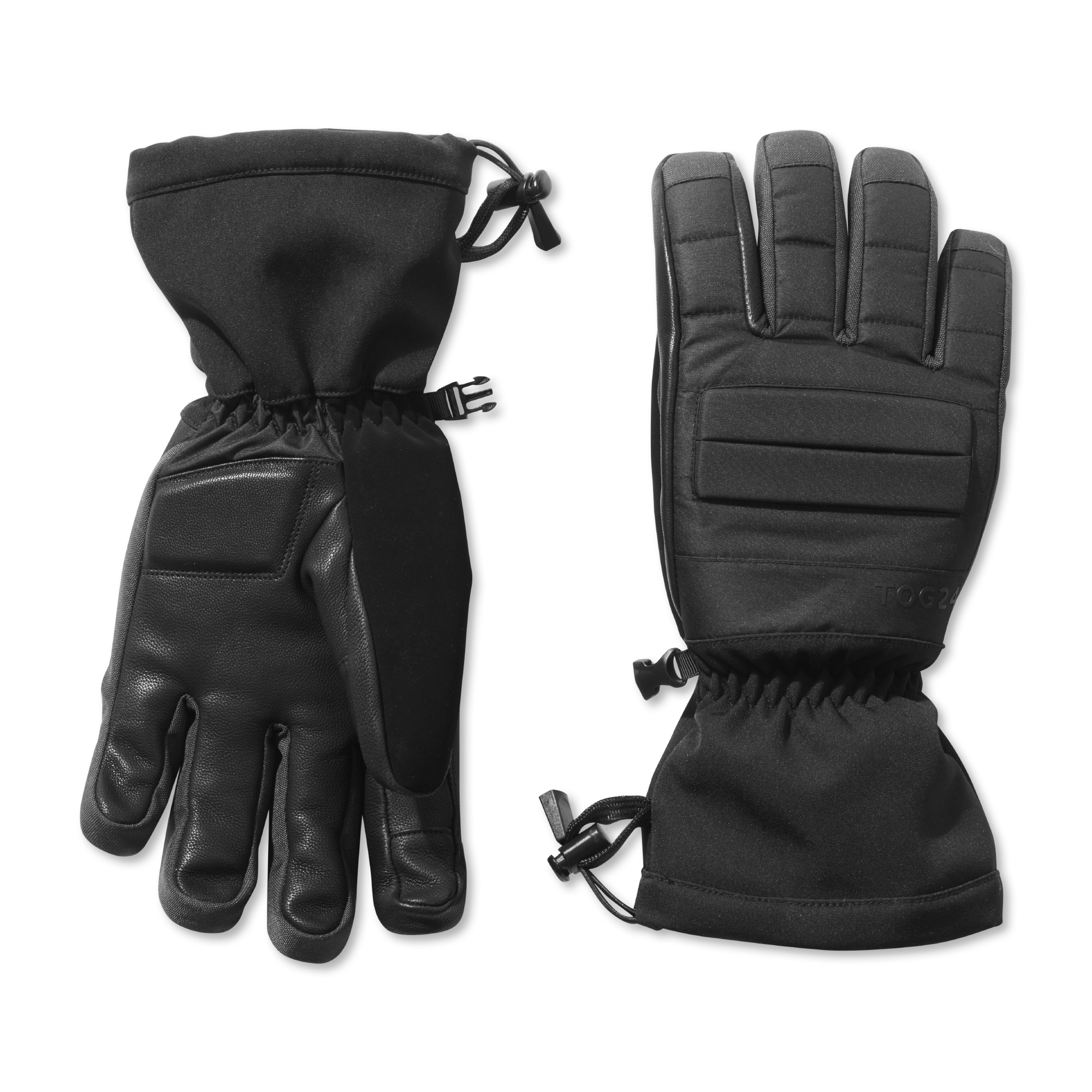TOG24 Unisex Conquer Ski Gloves Black - Size X-large | TOG24 Sale | Discount Designer Brands