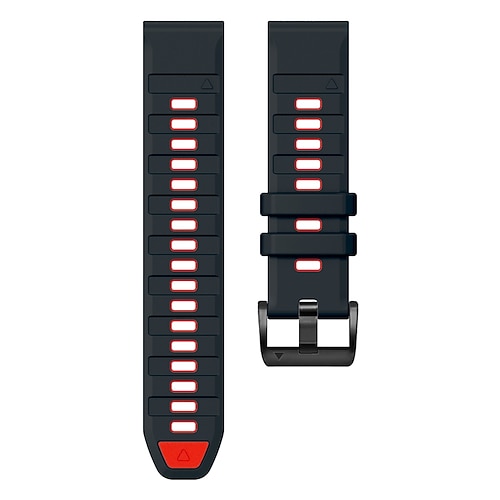 Uhrenarmband für Garmin Fenix 8 47mm 51mm 7X 6 6X Pro Epix Pro Instinct 2X Approach S70 S62 S60 Forerunner 955 945 Epix Marq Descent Quatix 22mm 26mm Silikon Ersatz Gurt Quick Fit Verstellbar Image