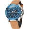 Neue Olevs Olevs Marke Mode Trend Herren Uhren Luminous Chronograph Kalender Großes Zifferblatt Einfache Freizeit Quarz Uhr Leder Sport Wasserdicht Herren Armbanduhr