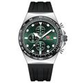MINI FOCUS Herren Quarz Uhr Fashion Freizeit Armbanduhr Leuchtender Kalender Wasserdicht Dekoration Silikon Gel Uhr