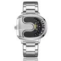 BESTWIN Herren Quarz Uhr Mode Freizeit Geschäfts Armbanduhr Kalender wasserdicht Dekoration Stahl Uhr