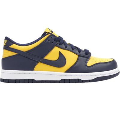 Nike Dunk Low GS Gelbe Turnschuhe