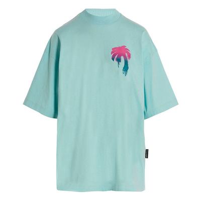 Palm Angels I Love PA Logo Hellblaues T-Shirt Image
