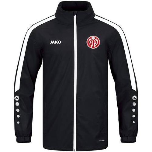 JAKO Herren Fanregenbekleidung Mainz 05 Power, Größe XL in schwarz