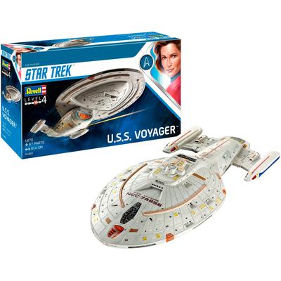 Modellbausatz REVELL "U.S.S. Voyager, Star Trek", bunt, Modellbausätze, KinderB:20,1cm H:8,3cm L:51,4cm, Made in Europe, B:20,1cm H:8,3cm L:51,4cm