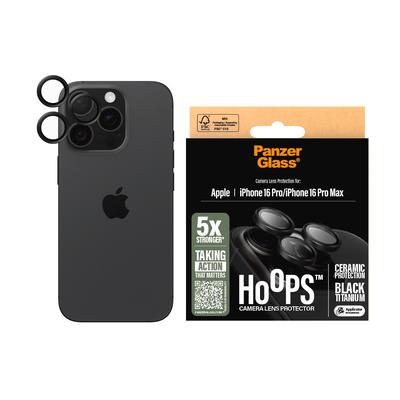 PANZERGLASS Kameraschutzglas "Hoops Camera Lens Protection" Displayfolien Lens Cover, Schutzfolie, Schutzglas, kratz- & stoßfest farblos (transparent)