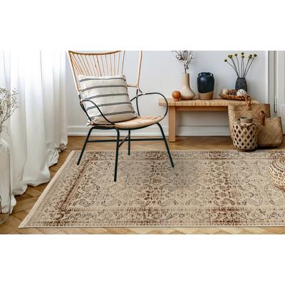 Teppich KAYOOM "Charin 625", beige, B:120cm H:3,5mm L:170cm, Polypropylen, Teppiche, Orientalisches Design, strapazierfähig, pflegeleicht Image