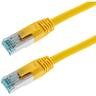 Ethernetkabel sftp gelb RJ45 Kategorie 7 von 1m - Cablemarkt