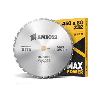 Amboss Werkzeuge - hm Kreissägeblatt - 450 x 4/3.0 x 30 Z32 fwf Image