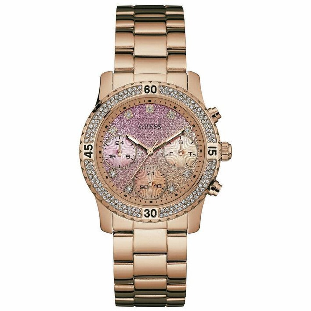 Guess W0774L3 Confetti Analog Quarz Damenuhr Image