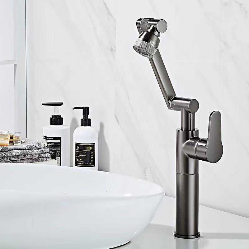 Single Handle Bathroom Faucet Basin Sink Mixer Black Faucet Dual Sprayer Nozzle Hot Cold Crane Mixer Water Taps
