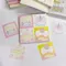 Bloc-notes patchwork Kawaii, matériel en papier pour scrapbooking, artisanat d'art de bricolage,