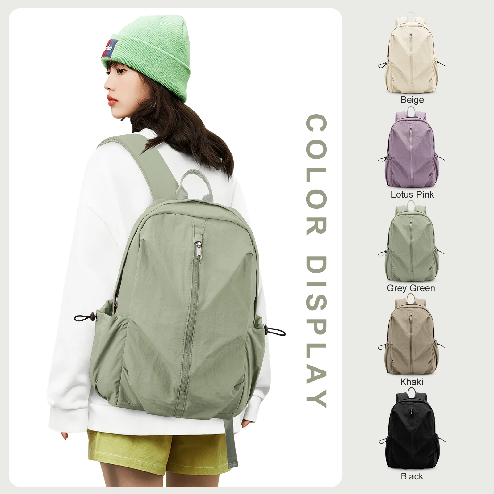 Sacs à dos pour ordinateur portable 15,6 pouces, sac à dos d'école universitaire pour femmes, sac à dos de travail de voyage antivol pour hommes, grands sacs à livres pour adolescents