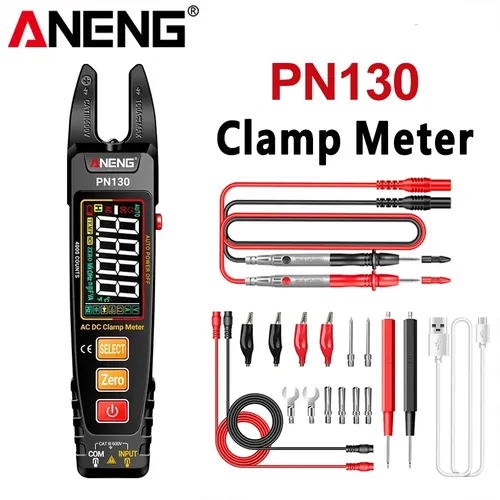 ANENG PN130 pince multimètre numérique 4000 points capacité de tension AC/DC NCV Ohm tension
