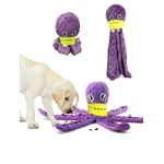 Jouets de poulpe en peluche pour chien, jeux de puzzle pour chien, jouets interactifs pour chiots,