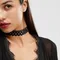 Collier ras du cou en velours ondulé, accessoires de mode simples, Style Punk, pour cadeau de saint-valentin, cadeau pour amoureux, N275, nouvelle collection