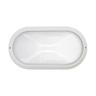 Applique plaff Oval Large IP65 E27 42W Blanc - Blanco