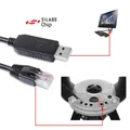 CP2102 cavo porta PC seriale NexRemote da USB a RJ45 RS232 per il collegamento del telescopio Celestron GPS CPC CGE al Computer