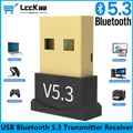 Adattatore USB Bluetooth 5.3 Trasmettitore Ricevitore Dongle Bluetooth Adattatore audio USB Bluetooth 5.1 wireless per computer PC portatile