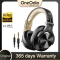 Oneodio Fusion A70 Cuffie Bluetooth senza fili Cuffie Bluetooth 5.2 Audio ad alta risoluzione sull'orecchio 72 ore di riproduzione Perno professionale