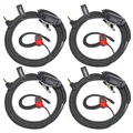 Auricolare da 2,5 mm a 1 pin, auricolare di sicurezza con microfono Ptt compatibile con Motorola TLKR-T60 T61 T62 T80 T81 T82 T-92 H2O T80